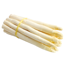 Losse witte asperges 